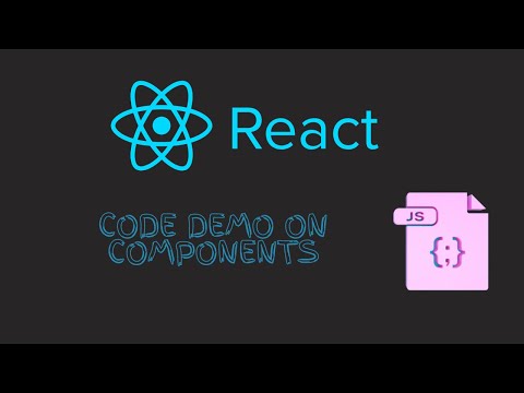 React js Component Demo | Code demo on components