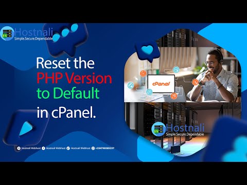 How to Reset the PHP Version to the Default Version, Using cPanel
