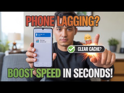 Speed Up Android: Clean Hidden Cache in 1 Click (No App Delete)