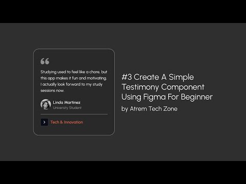 03 One Minute UI Testimony Card | Atrem Tech Zone #OneMinuteATZ