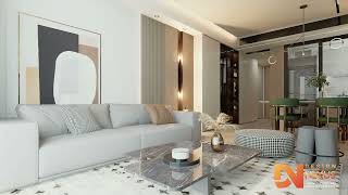Living & Dining 3D Interior Animation | Design Nexus