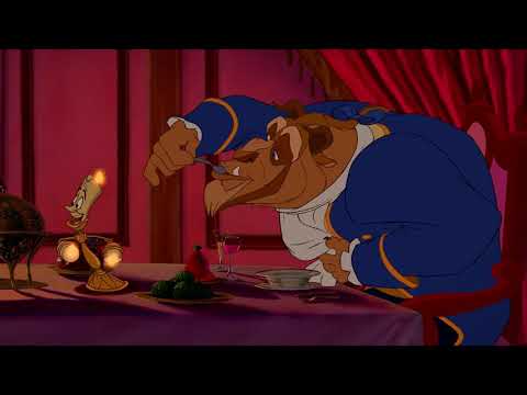 Beauty and the Beast (From "Beauty and the Beast"/Official Video) Tale As Old As Time song [HD]