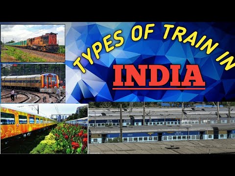 types of train in India|| types of train|| all types of train in India|| The Rail comfort