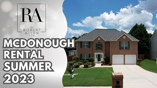 McDonough 4 Bedroom Rental!!!
