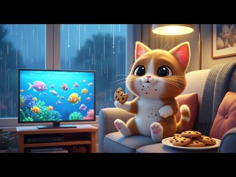 Funny Cat Baking Cookies 🍪 | Cute & Hilarious Animated Cat Short