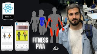 Build Fitness PWA: Interactive SVG Muscle Map & Calorie Tracker