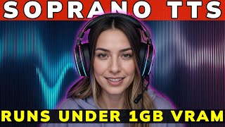 Soprano TTS: Ultra-Fast Open Source Text-to-Speech Model (Runs Under 1GB VRAM)