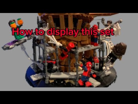How to display the Lego Spider-man No Way Home set