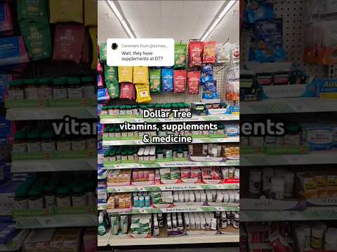 #28 Dollar Tree finds (medicine & vitamins) #dollartree #dollartreefinds