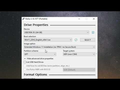 How To Make Bootable Windows 11 TPM Bypass USB Installer