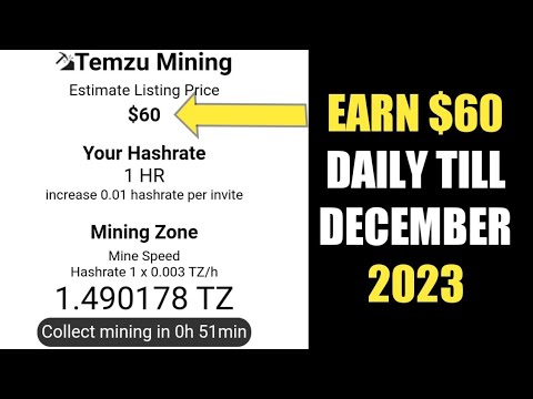 Top 2 free paying mining apps 2023 | Temzu mining 2023 | Omega network mining