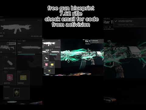 new **free gun from activision Check your email!