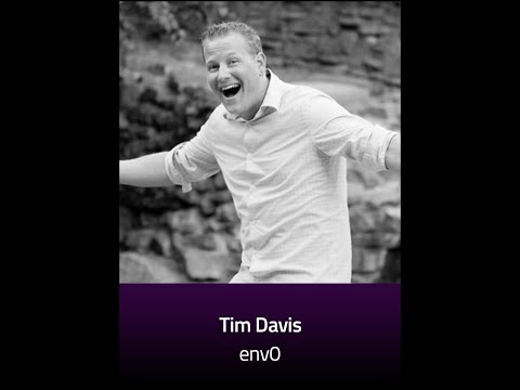 Headline Speaker: Tim Davis- "Speeding Up Development with Infrastructure as Code & Dynamic Enviros"