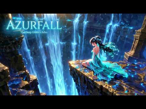 AZURFALL | The Deep Grotto’s Echo | Relaxing Fantasy Music for Deep Sleep & Study