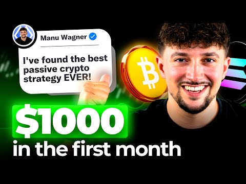 From Zero to $1,000 Passive Crypto Income in 30 days (ONLY make money online strategy you need)