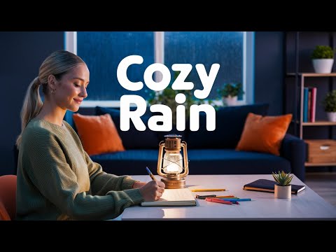 Heavy Rain Sounds on Window | Sleep, Study, Relax | Meditation | ASMR