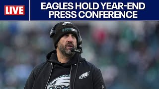 LIVE 🔴 Philadelphia Eagles hold year end press conference