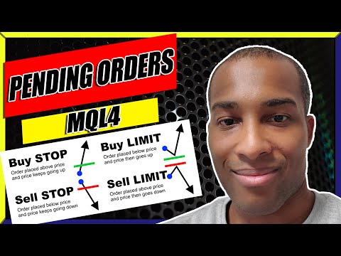 How To Create Pending Orders On MQL4 / MT4