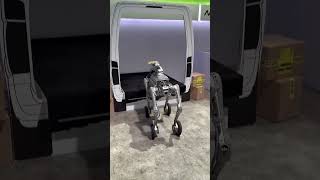 Robotic (RC) delivery dog at GTC 2025 #gtc25 #next_curve #nvidia