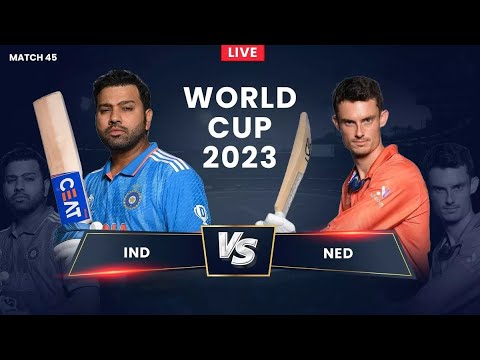 Live India vs Netherlands - ICC Cricket World Cup 2023 Live Match | Live Match Centre | ind vs ned