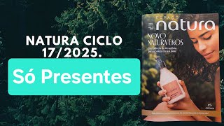 Revista Natura Ciclo 17/2025. Somente os Presentes 🎁 🎁 🎄🎄.