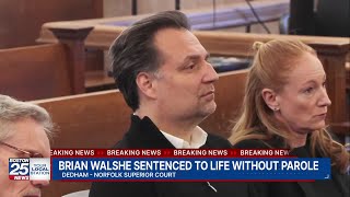 WATCH LIVE: Brian Walshe faces sentencing for the murder of his missing wife.