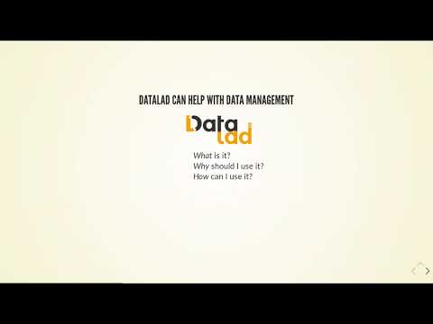 A hands-on introduction to DataLad