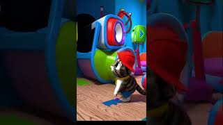 AI Cat Drops the Bass… Then THIS Happens! 🎧💣 | Funny 3D Short