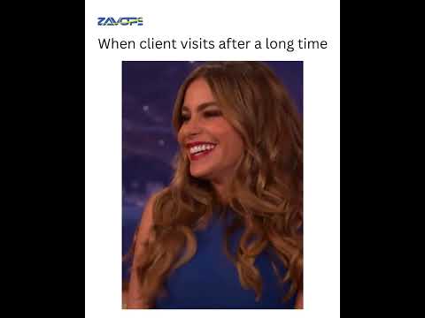 Its difficult to not miss your client when they pay you  #funny #zavops #marketinghumor