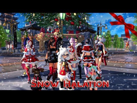 Blade & Soul  - ⛄Snow Halation -【🎄Christmas Music Video🎄】4K HD
