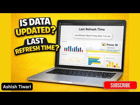 How to Show Last Refresh Date & Time in Power BI | Real-World Dashboard Best Practice