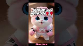 Kucing Imut Mau Ikutan Tinju Byon Combat Vol 5!  🥊😻#shorts #shortviralvideos