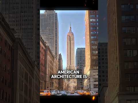 American Architecture Design History! 🏛️🔥  #shorts #facts