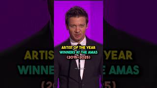 amas artist of the year winners 2015-2025 #taylorswift #bts #billieeilish