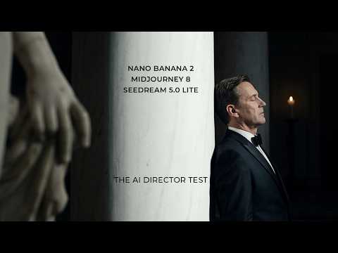 The AI Director Test - Midjourney v8 vs Nano Banana 2 vs Seedream 5.0 Lite