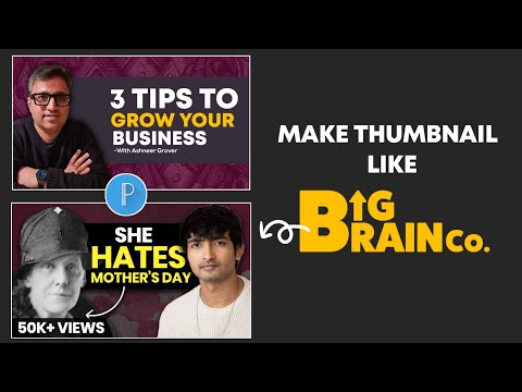 Edit Thumbnail for Youtube Videos like @RAAAZofficial | pixellab tutorial #thumbnailtutorial