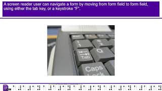 Creating Accessible PDF Forms: Chapter One: Understanding Form Accessibility