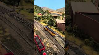 Coming in hot! #modeltrain #modeltrains #lehighvalley #trains #steelstacks