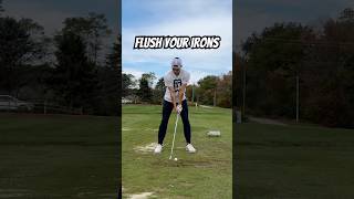 Start compressing the ball, an easy way to flush your irons every time