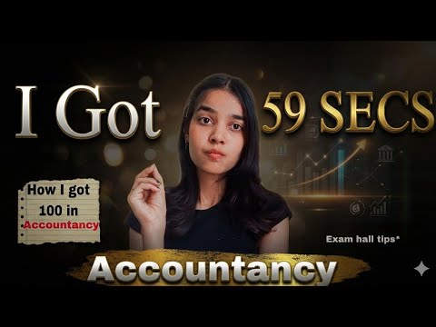 Watch This Before going to Accountancy Exam | How I scored 100 in Accountancy |  #accountancy