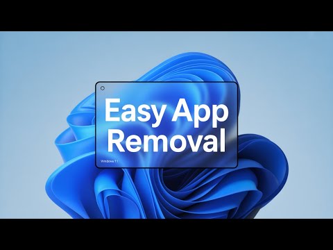 How to UNINSTALL any App and Software in Windows 11