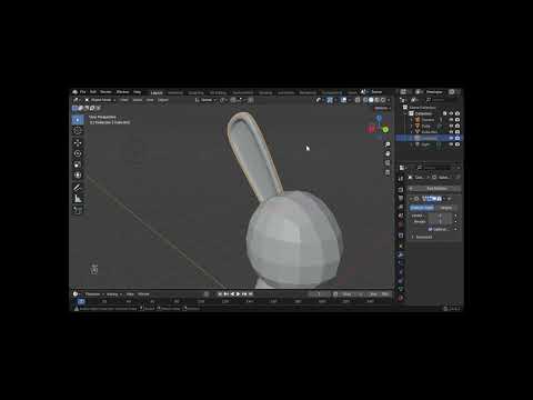 Bunny Sidekick | Blender Model