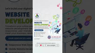 Transform your online presence with our website development services.