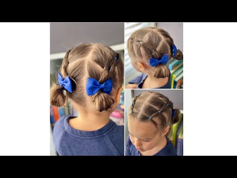 Cute and easy hairstyle for girls! - Part 1