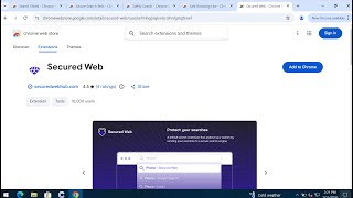 Secured Web browser hijacker removal guide.