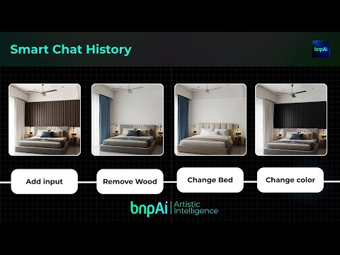Edit Renders Using Chat, Simple Prompts and Reference Images | AI Interior Design Tutorial (BNP AI)