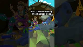 Pov: YumYum making the Chadledon egg in UG #ug #ugvr #ug4life 