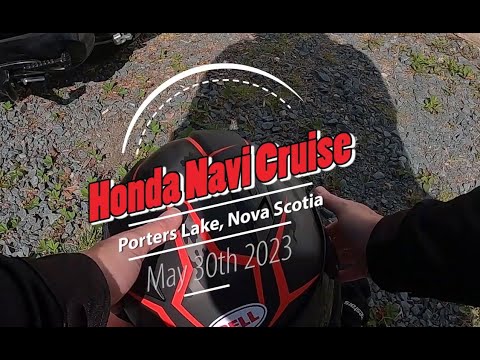 Scooter Cruise around Porters Lake