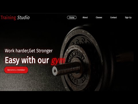 How to create a website using HTML and CSS || Web-design using HTML and CSS.
