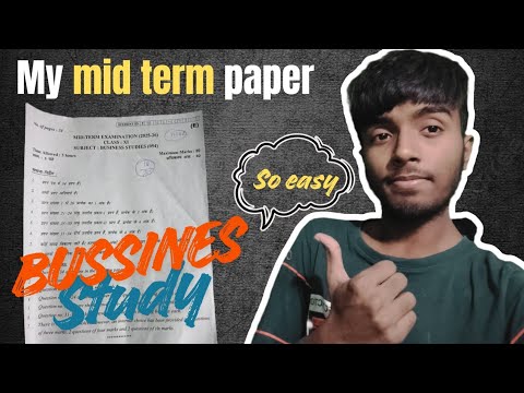 My Business study paper | so easy |